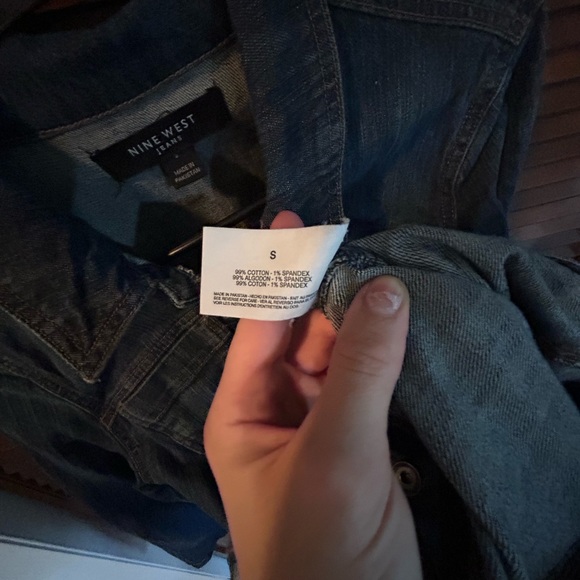 Nine West Denim Jacket - Size Small - Picture 4 of 7